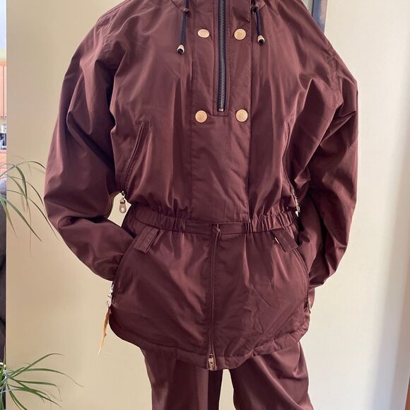 Vintage Fera Ski Jacket and Pants Brown Set Medium - Picture 3 of 10